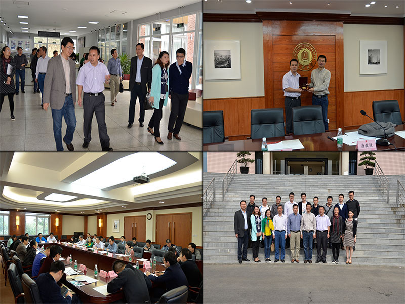 成都大学调研交流