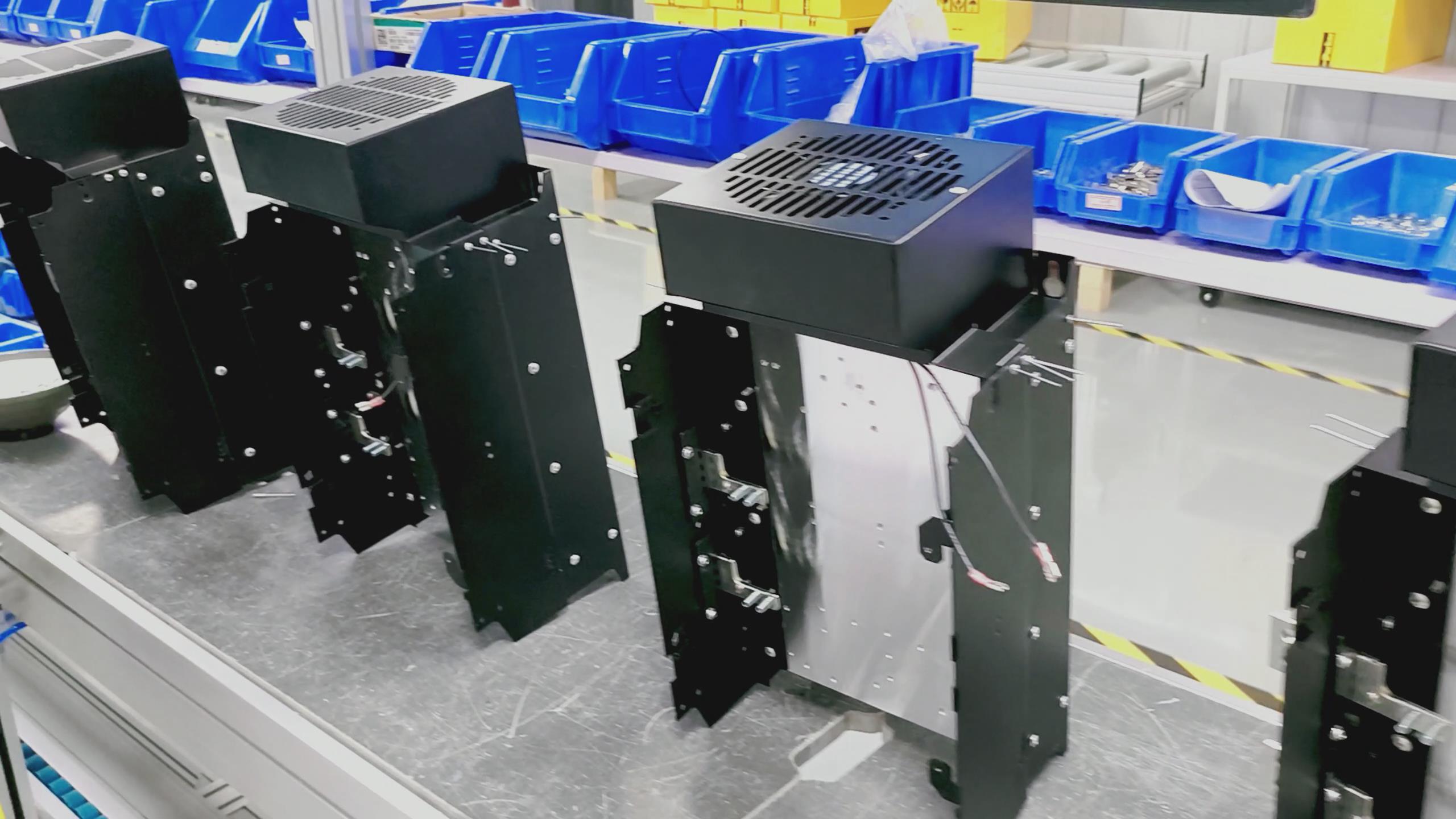 DC900中英文直流调速器 仁控机电生产车间装配中！